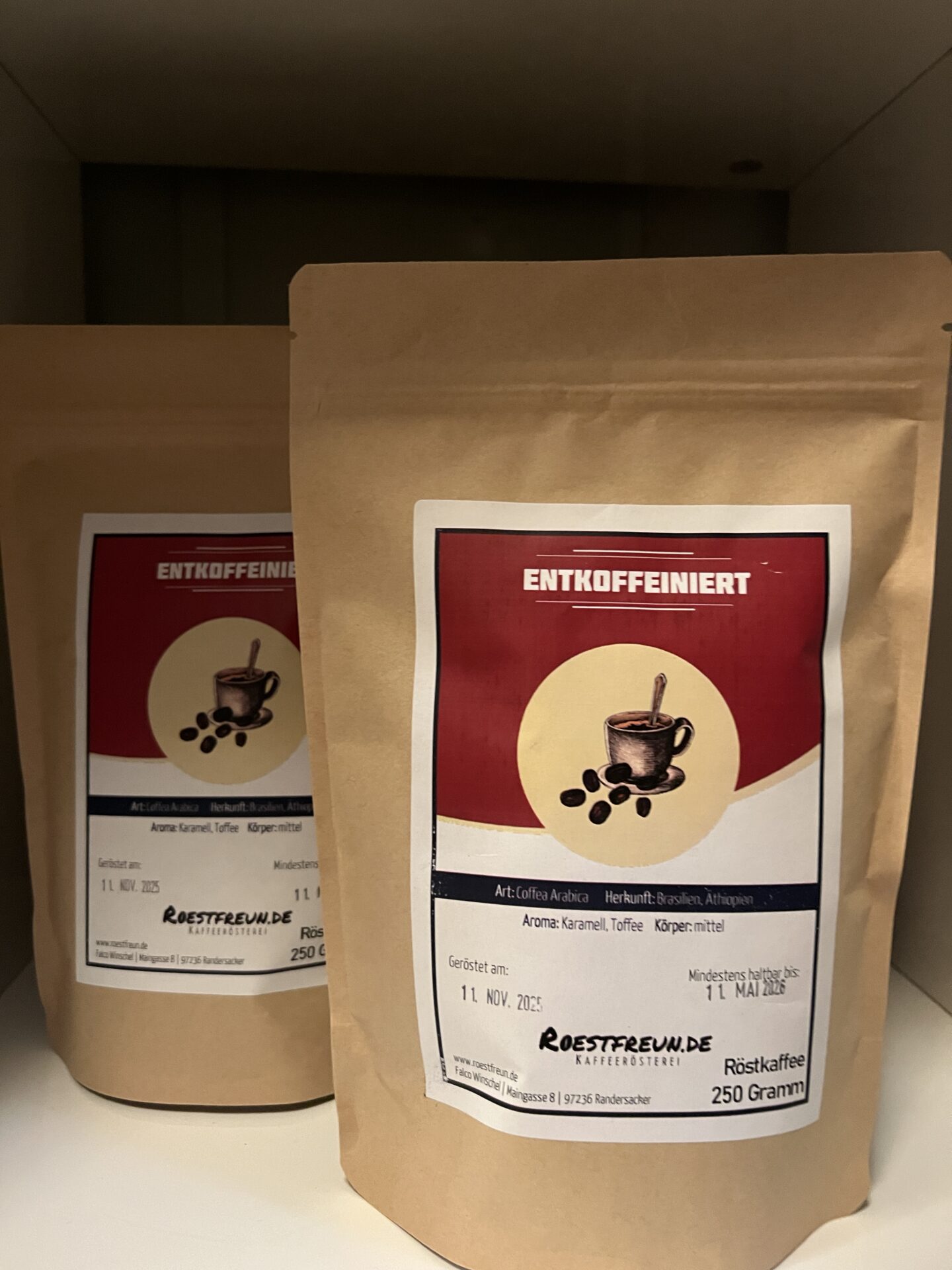 Entkoffeiniert Brasilien/ Äthiopien